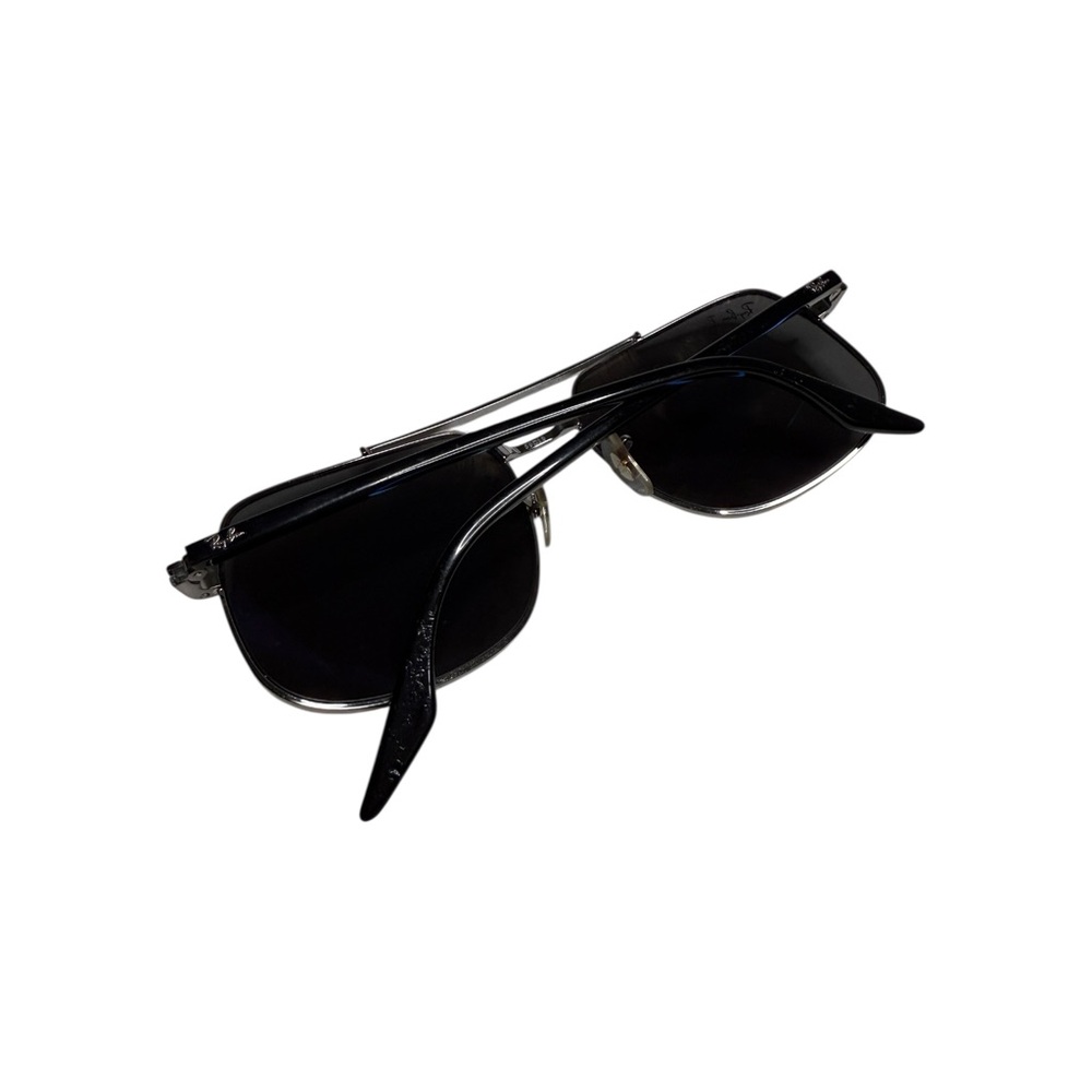 Ray Ban Polarized Polished Gunmetal Wide Sunglasses RB3699 - Picture 7 of 7